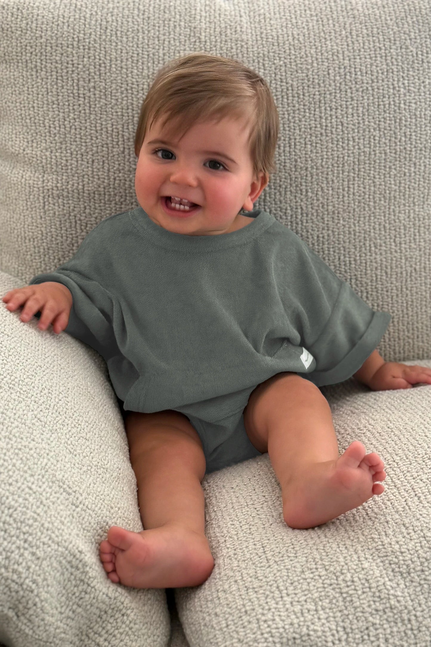 Mini Terry Romper