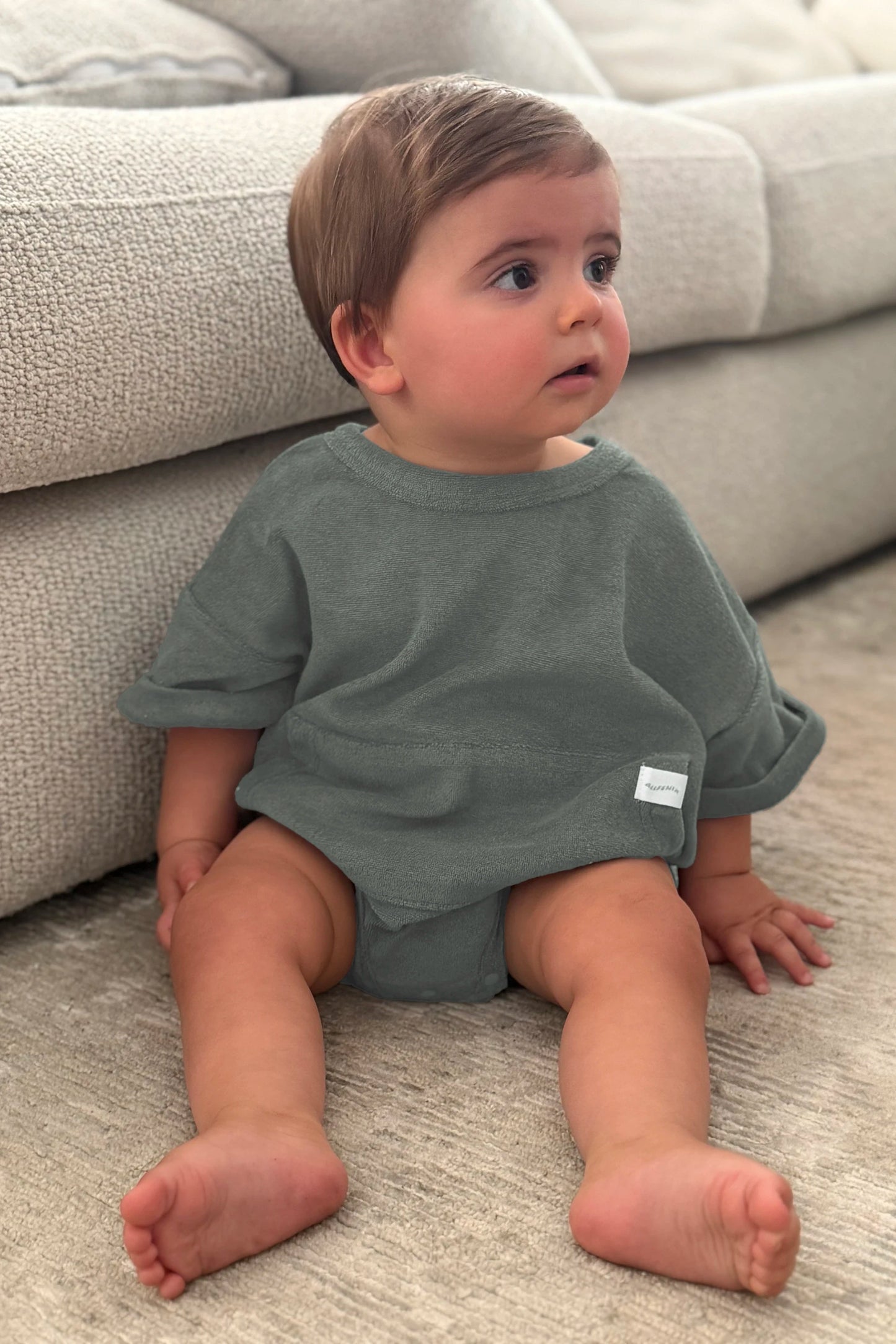 Mini Terry Romper