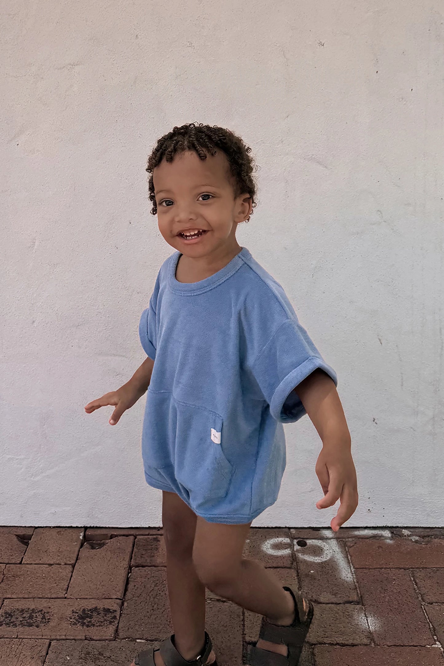 Mini Terry Romper