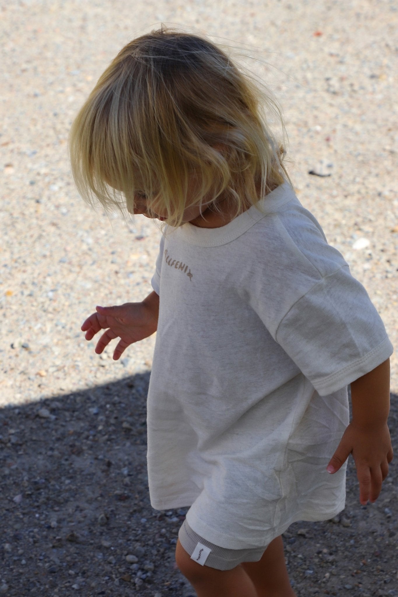 Mini Waves Tee (Cream) - All Fenix