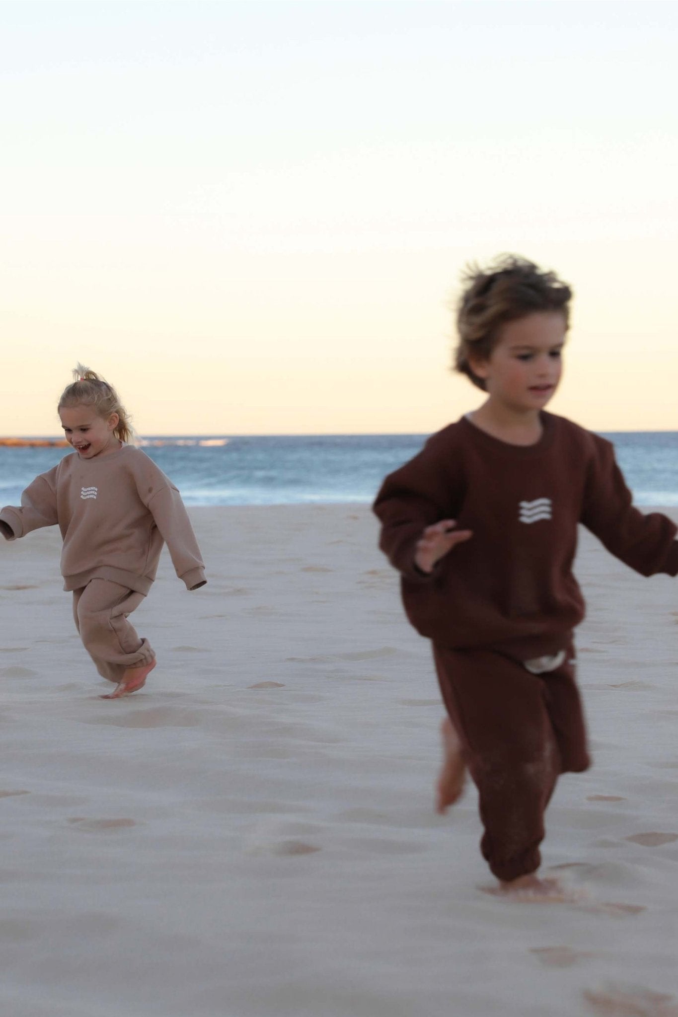 Mini Waves Track Pant (Chocolate) - All Fenix